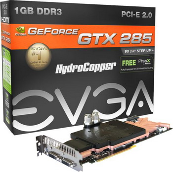 evga GeForce GTX 285 HydroCoppe